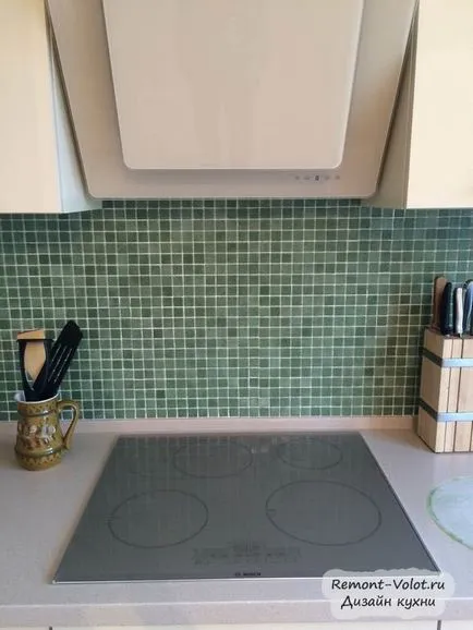 Плочка мозайка на перона за кухнята (25 снимки)