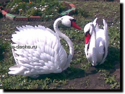 Занаяти за градината със собствените си ръце от пластмасови бутилки и капачки