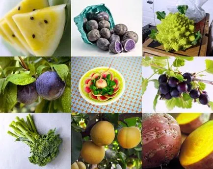 10 Most szokatlan hibridek és fajták a gyümölcsök és zöldségek érdekes!