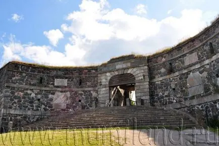 A kirándulás Suomenlinna Fortress (Suomenlinna), város Finnország, Finnország