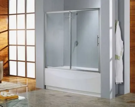 Закупуване и инсталиране на стъкло завеса за баня