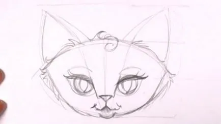 Засилване котка урок рисунка