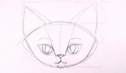 Lecții de desen pisică Stepping