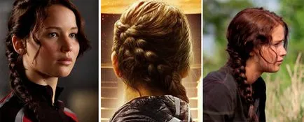Katniss Everdeen fodrász, frizura, a haj