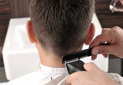 Frizura boksz férfi hajvágás fotó fiúk teljesítő technológia