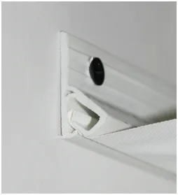 Profilul clothespin plafon stretch țesut