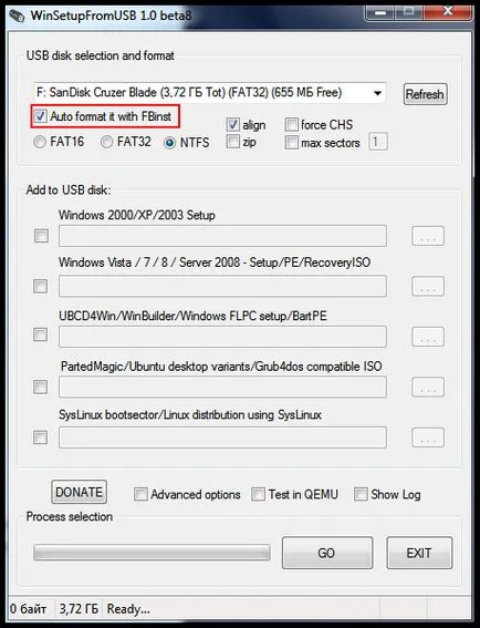 de înregistrare software-ul Windows XP bootabil USB record de încredere