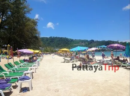 Phuket - Patong Beach, Patong Beach Phuket - képeket és az értékeléseket, hogyan lehet eljutni a repülőtérről