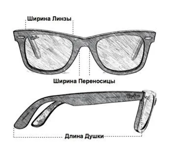 Méret szemüveg ray ban - részletes leírása itt