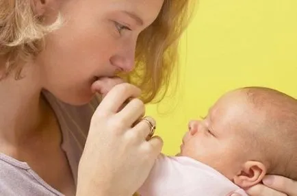 A gyermek nem eszik anyatejet