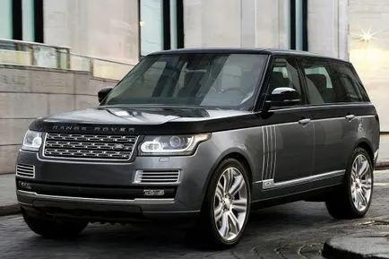 Range Rover sv önéletrajzában (L405) az ár és a leírások, képek és felülvizsgálat