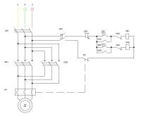 motor de inducție inversă schema lui