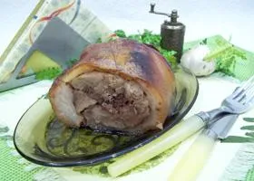 Rola de porc pregătire coadă-pas