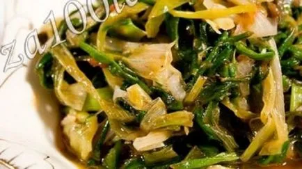 Най-добрата салата от зелен лук - много вкусно