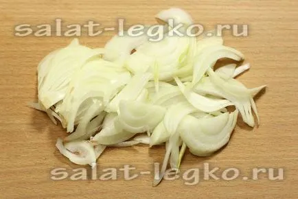 Salata „rustic“, cu carne de vită și castravete