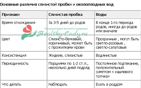 виділення перед пологами