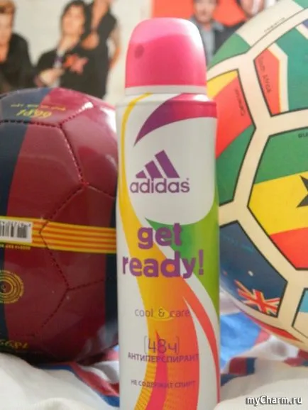 Adidas pentru activă și sport - antiperspirant adidas - rece - îngrijire pregătiți-vă!