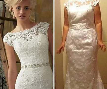 Elegant nunta rochie de așteptare și realitate!