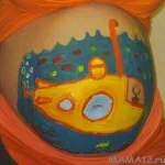 фото вагітних животиків