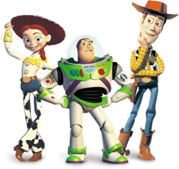 Mesés képek a rajzfilm Toy Story