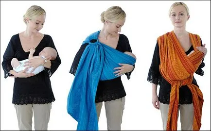 Sling copii mituri despre Babywearing