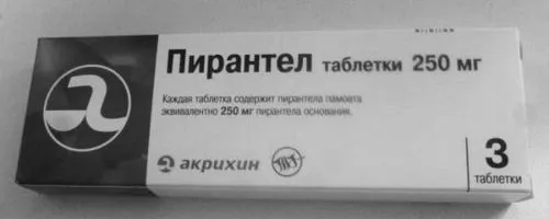 лікувати глисти пирантел