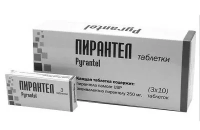 лікувати глисти пирантел