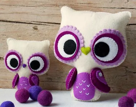 Owl Pillow - очарователен характер на интериора и гардероб