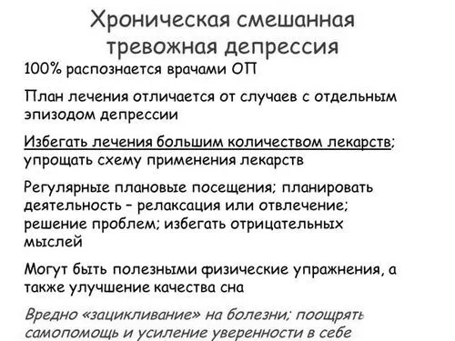 ніж лікувати хронічну депресію