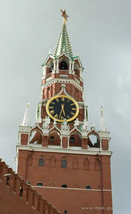 Turnul Spasskaya din Moscova Kremlin