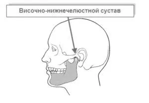 скронево-нижньощелепного