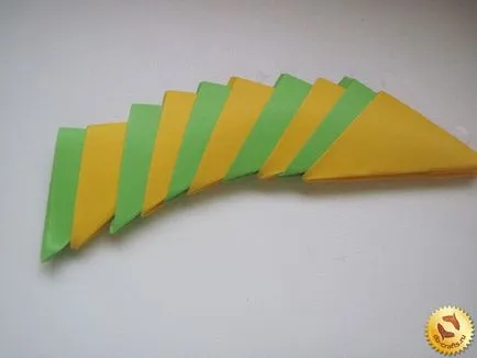 Dragonfly Origami modulok áramköri szerelvényből saját kezűleg