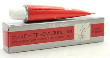 сухі мозолі на стопі