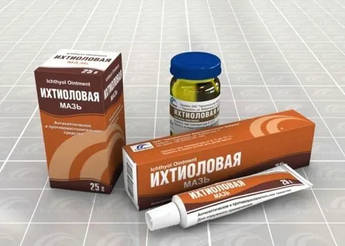 мазь від фурункулів іхтіоловая Вишневського