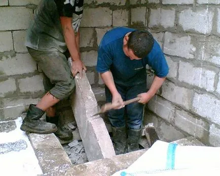 Építése WC a külvárosi területeken