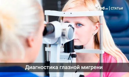 лікувати очну мігрень