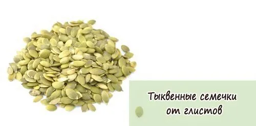 як лікувати глисти гарбузовим насінням