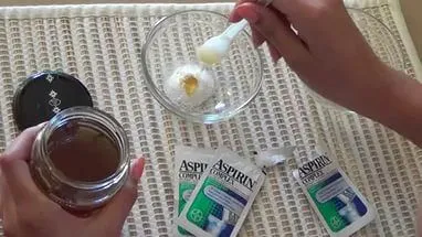 як лікувати прищі аспірином