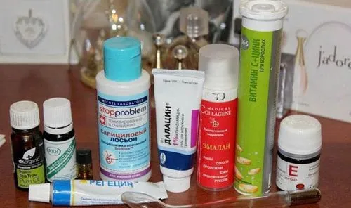 як лікувати прищі від холоду