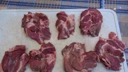 Carne de porc în franceză în cuptor cu un pas cu pas reteta fotografii