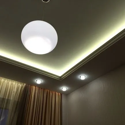 lumini de plafon cu LED-uri pentru cornișă tavan - un soclu cu iluminare - cont de utilizator