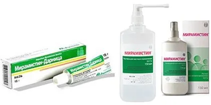 як лікувати нежить мирамистином