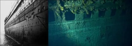 Титаник тогава и сега (43 снимки)