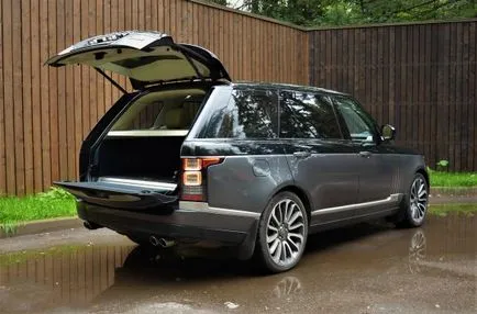 Tesztvezetés Range Rover szva, hogy azt akarja, fenség