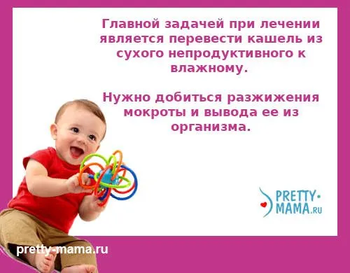 як лікувати нежить і кашель у однорічної дитини