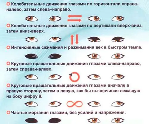 Вправи для очей професора жданова (відео) як вилікувати короткозорість по Жданову