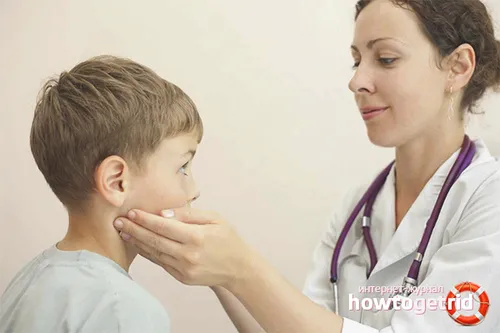 як лікувати лімфовузли на шиї