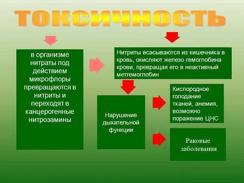 як лікувати отруєння нітратами