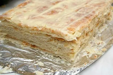 Napoleon torta receptje otthon egyáltalán a desszertek