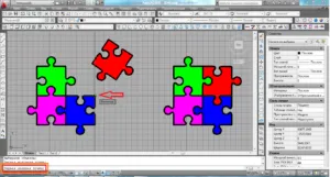 AutoCAD, подравняване - подравняване